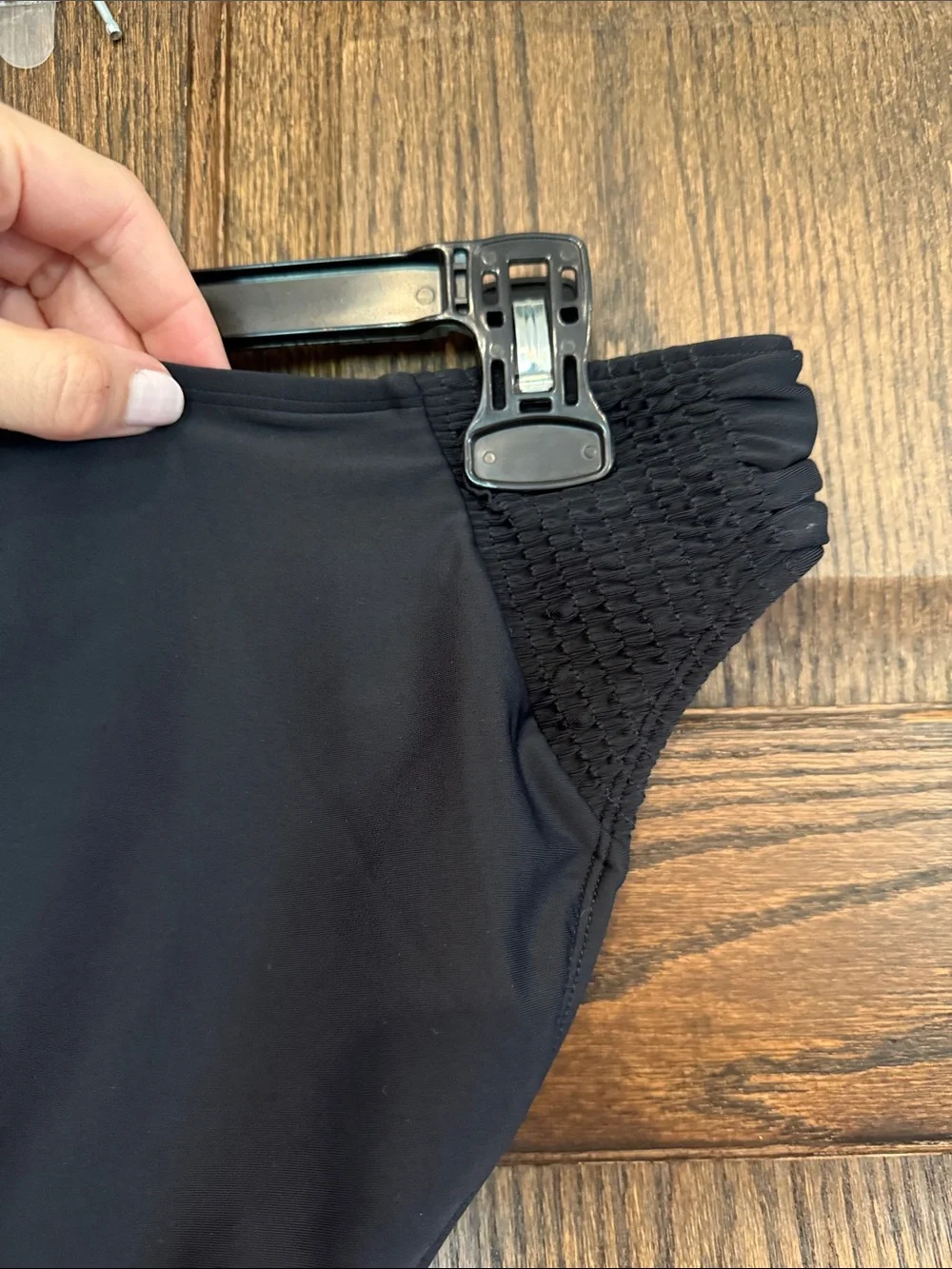 Athleta Classic Black Bikini Bottoms Large - Picture 5 of 6